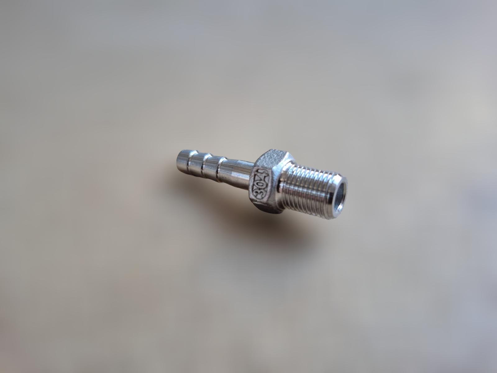 Штуцер шланговий різьбовий DN6 AISI304 BSPP Class-150 ялинка н/ж сталь ЗР 6 мм 1/8" (29203154) - фото 10 Штуцер шланговий різьбовий DN6 AISI304 BSPP Class-150 ялинка н/ж сталь ЗР 6 мм 1/8" (29203154) - фото 10