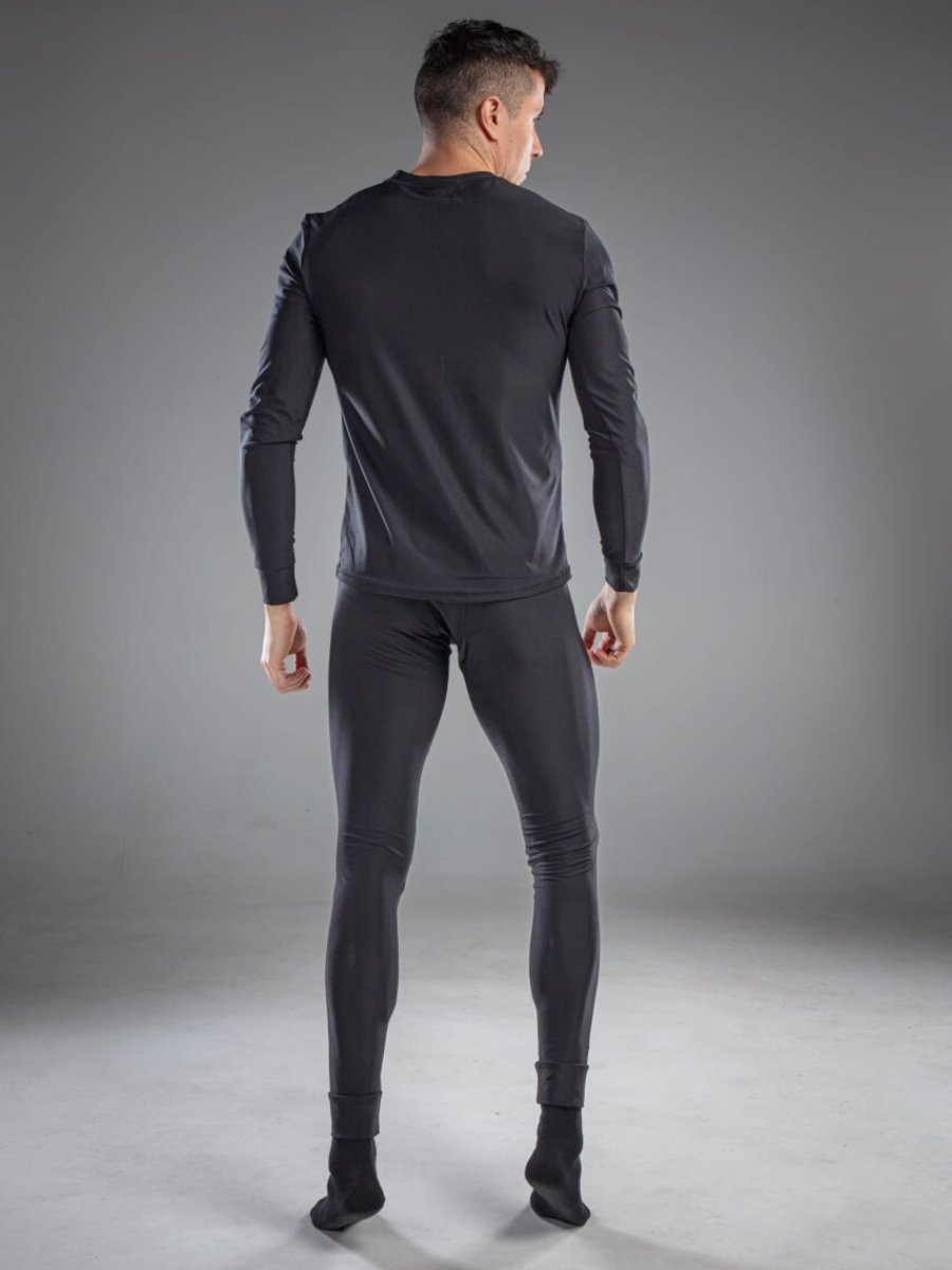 Термобелье мужское с мембраной термолонгсливы и термокальсоны XL Черный (8199445104) - фото 7 Термобелье мужское с мембраной термолонгсливы и термокальсоны XL Черный (8199445104) - фото 7