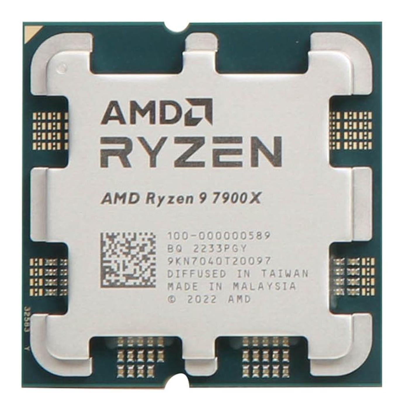Процессор AMD Ryzen 9 7900X sAM5 4.7GHz 12C/24T 170W Box (100-100000589WOF) Процессор AMD Ryzen 9 7900X sAM5 4.7GHz 12C/24T 170W Box (100-100000589WOF)