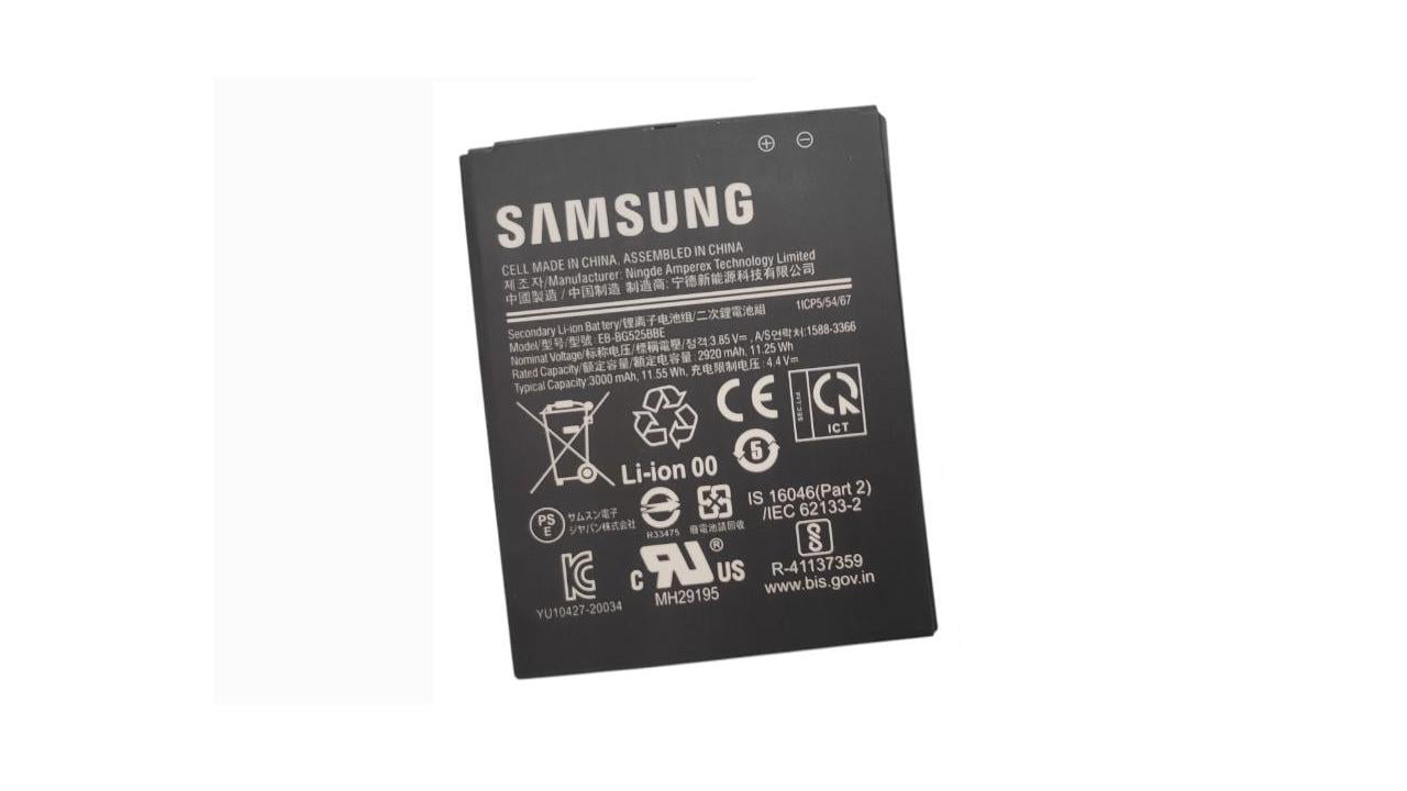 Акумулятор для планшета Samsung Galaxy Xcover 5/G525F/BG525/SM-G525F/GP-PBG525ASABW/EB-BG525BBE 3000 mAh 11,55 Wh (33393533)