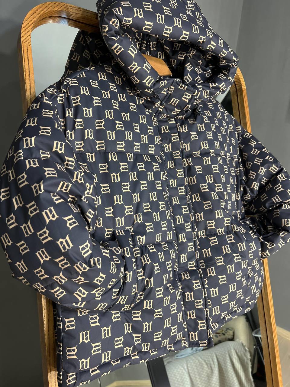 Куртка женская оверсайз демисезонная HAIZIYUAN 192 с капюшоном с узором L Графитовый (3267) - фото 10 Куртка женская оверсайз демисезонная HAIZIYUAN 192 с капюшоном с узором L Графитовый (3267) - фото 10