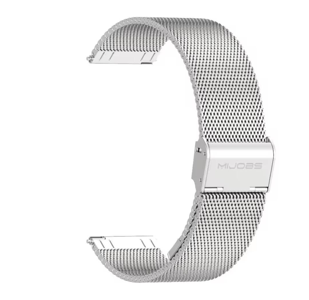 Ремешок для фитнес-браслетов Mijobs для Xiaomi Redmi Watch 5 Lite 220 мм Серебряный (2679214382) - фото 3
