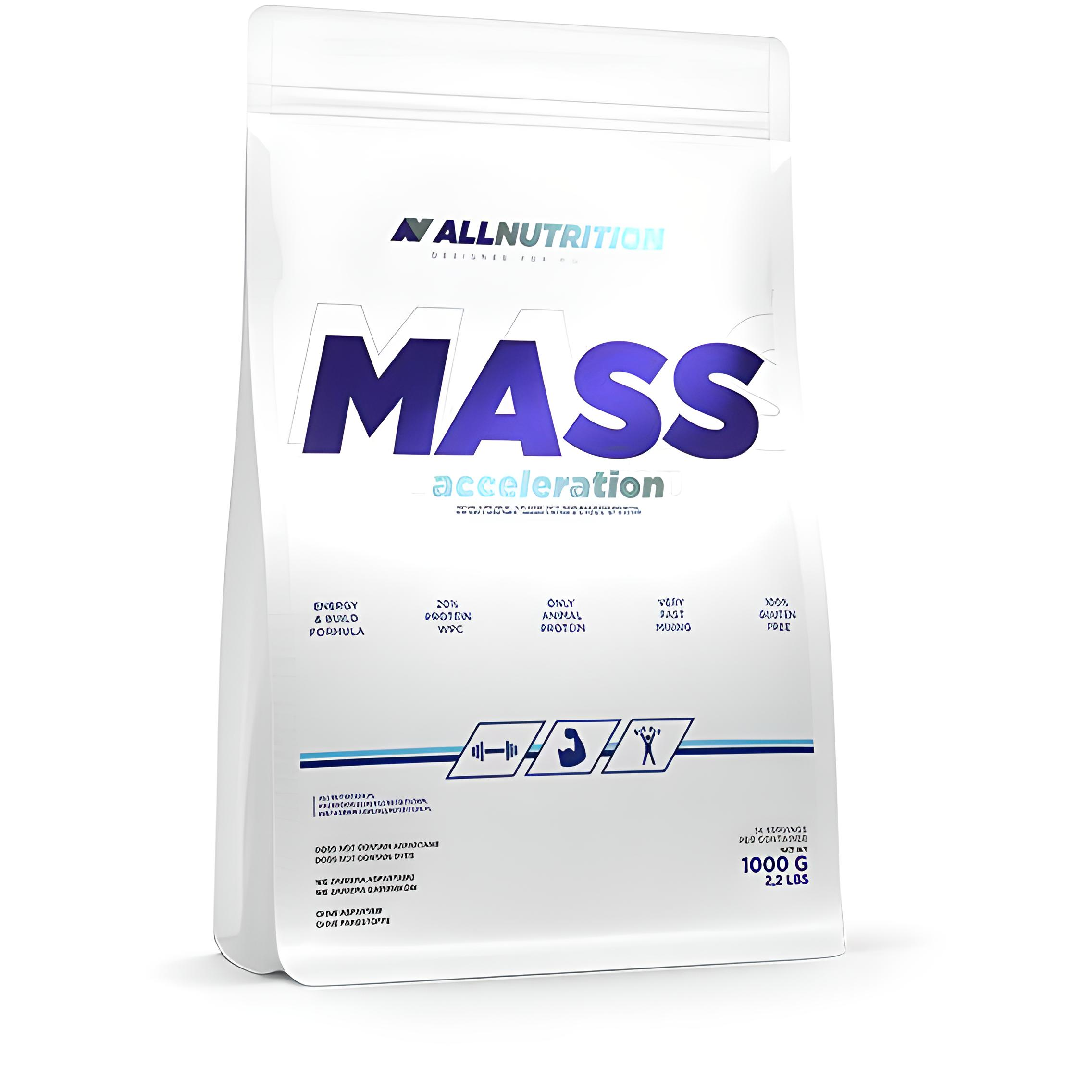 Гейнер All Nutrition Mass Acceleration 1000 г 14 порций Banana