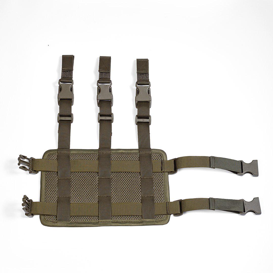 Платформа стегнова п'ятиточкова Molle 16х25 см Хакі - фото 4