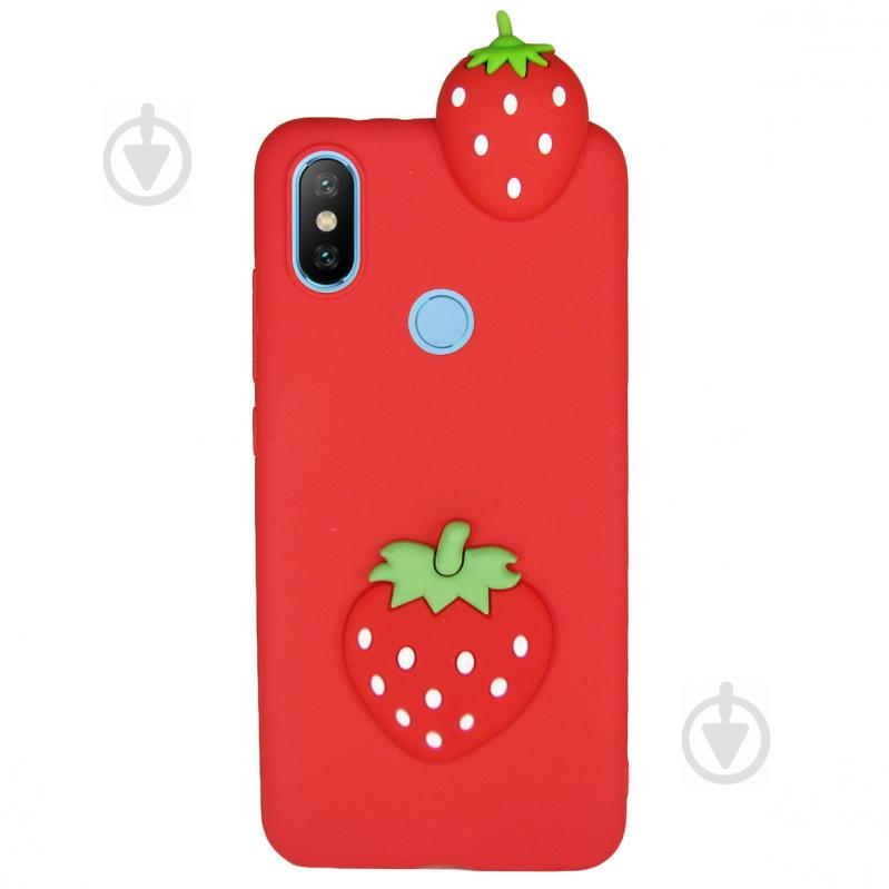 Чехол 3D Cartoon Case для Xiaomi Mi Mix 3 Клубничка (hub_udrk70357) Чехол 3D Cartoon Case для Xiaomi Mi Mix 3 Клубничка (hub_udrk70357)