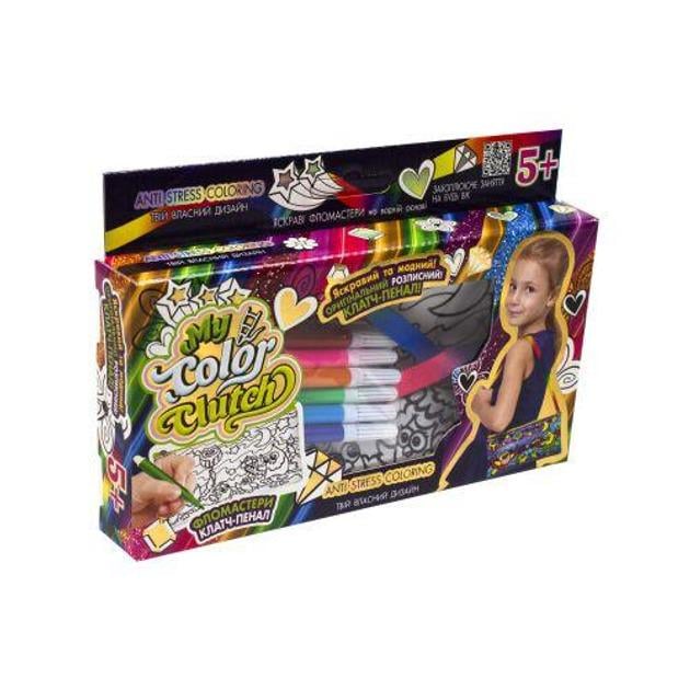 Набор для росписи сумки-клатча Danko Toys My Color Clutch Пони укр CCL-02-01U