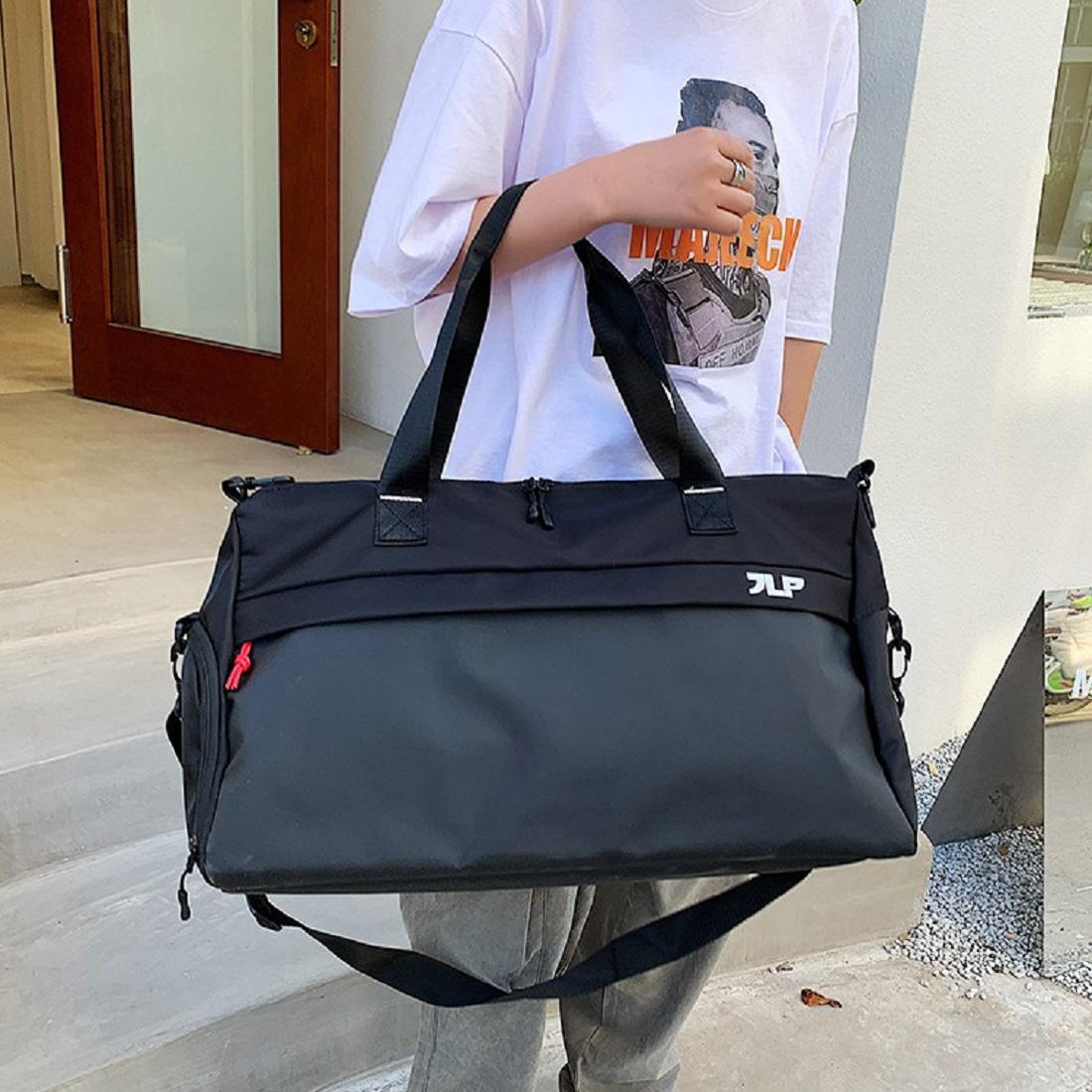 Сумка дорожная текстильная Royal Bag TB8-4082A спортивная Черный (7947)