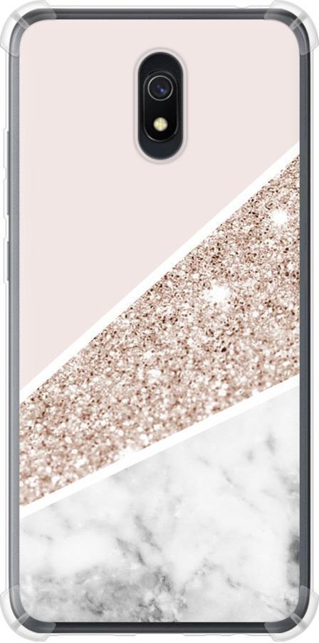 Чехол на Xiaomi Redmi 8A Пастельный мрамор (4342sp-1794-42517)