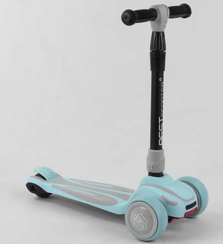 Самокат трехколесный MAXI Best Scooter S-7102 Голубой (1409142132)