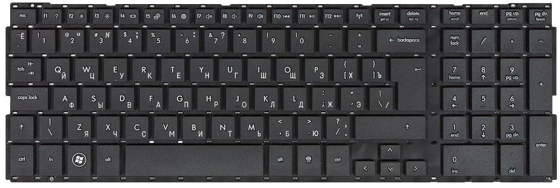 Клавиатура для ноутбука HP ProBook 4520S/4525S Black