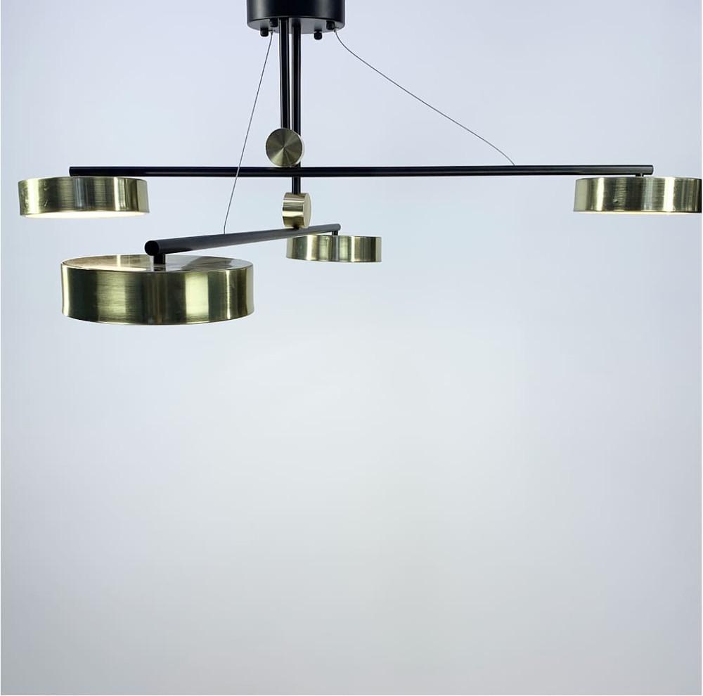 Люстра стельова з LED елементами (H 9833/4) - фото 2