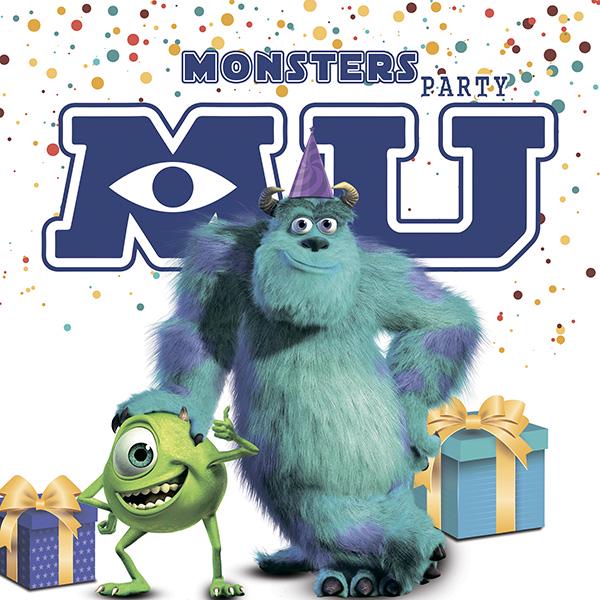 Детский фото фон Корпорация монстров 45122/1 150х150 см