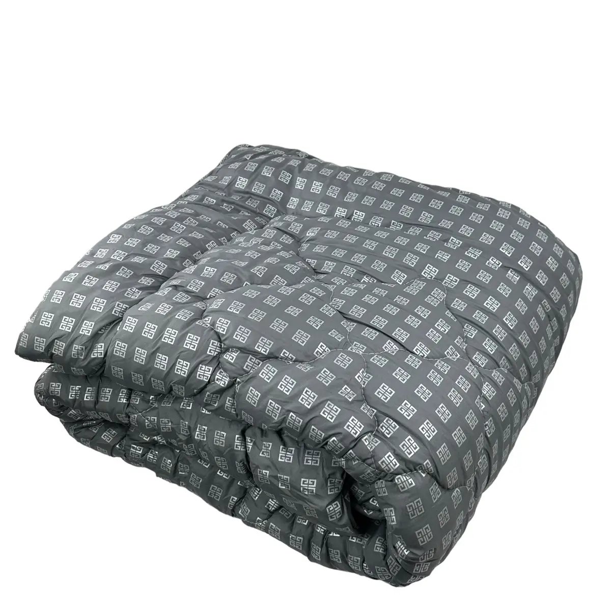 Одеяло евро закрытое Arda Квадрат 20388 195х215 см Серый (8-6-4627583)