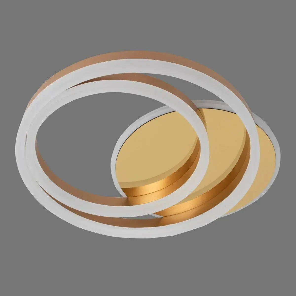 LED-люстра потолочная Sirius с круглыми плафонами 2700/6400К IP20 RR-85122S 76W Золотой (28686180)