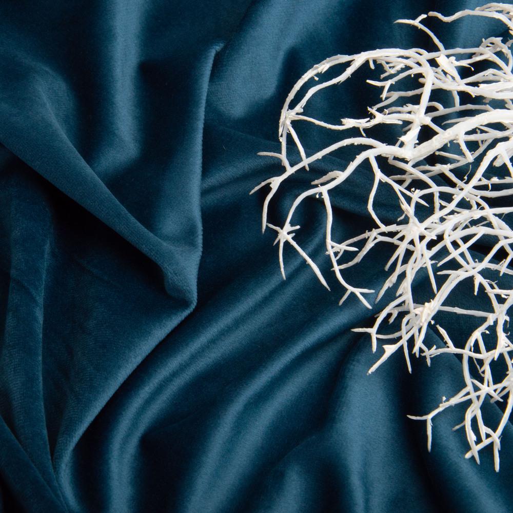 Ткань велюр однотонный Вайлет 290 гр/м2 150 см Деним (26885) - фото 3 Ткань велюр однотонный Вайлет 290 гр/м2 150 см Деним (26885) - фото 3