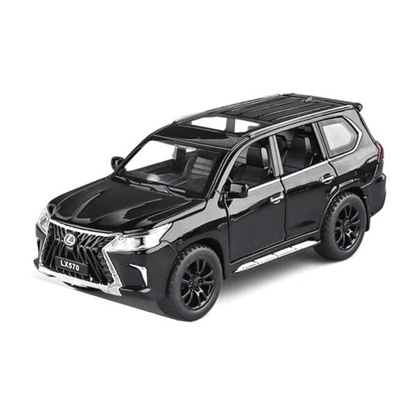 Іграшка машинка Lexus LX570 моделька 16 см Чорний (59582)