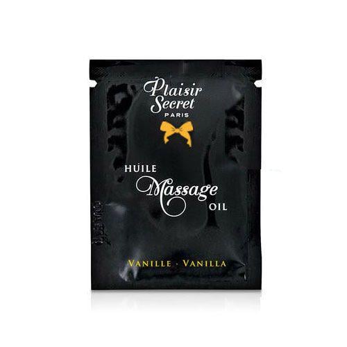 Пробник массажного масла Plaisirs Secrets Vanilla 3 мл (SO1207)