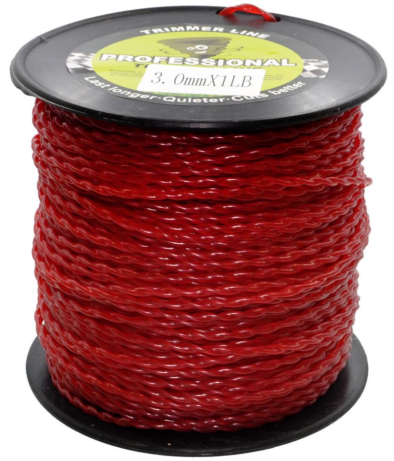 Леска косильная для триммера 3 мм спираль 1 LB 69 м