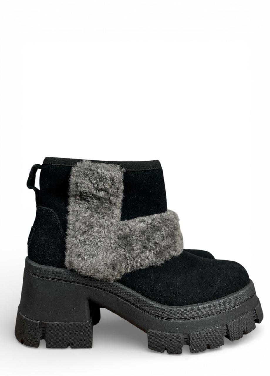 Ботинки UGG Brooklyn Sunburst s/n1145710 р. 39,5 US 8,5 25,5 см Черный (2896734573)