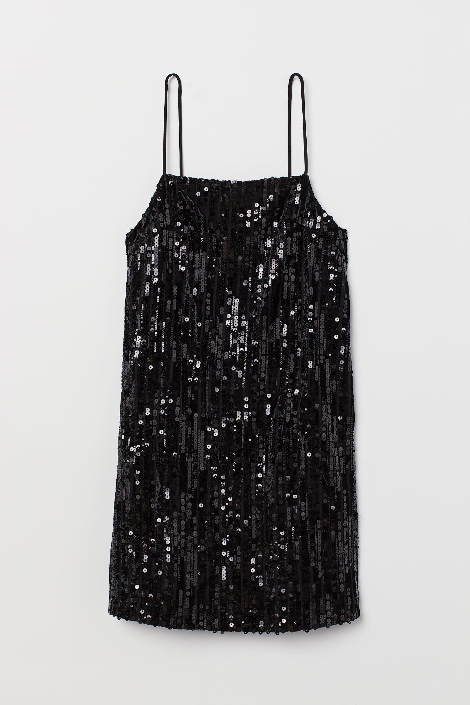 Платье H&M р. 42 Черный (1512716510)