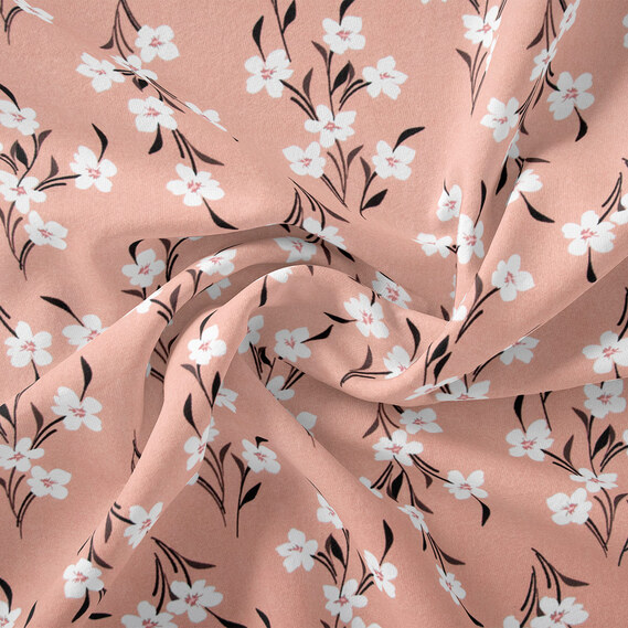 Ткань штапель твил IDEIA Пролісок 1,5 м Бежево-пудровый (2200004218373)