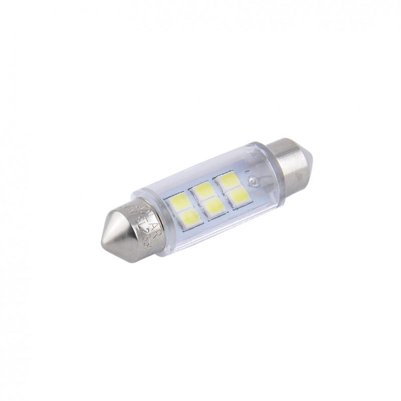 Світлодіодні Led автолампи Solar Premium Line 24 В SV8,5 T11x39 6SMD 2835 White