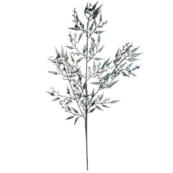 Ветка декоративная Yes! Fun 82 см глиттер Бирюзовый (974601)