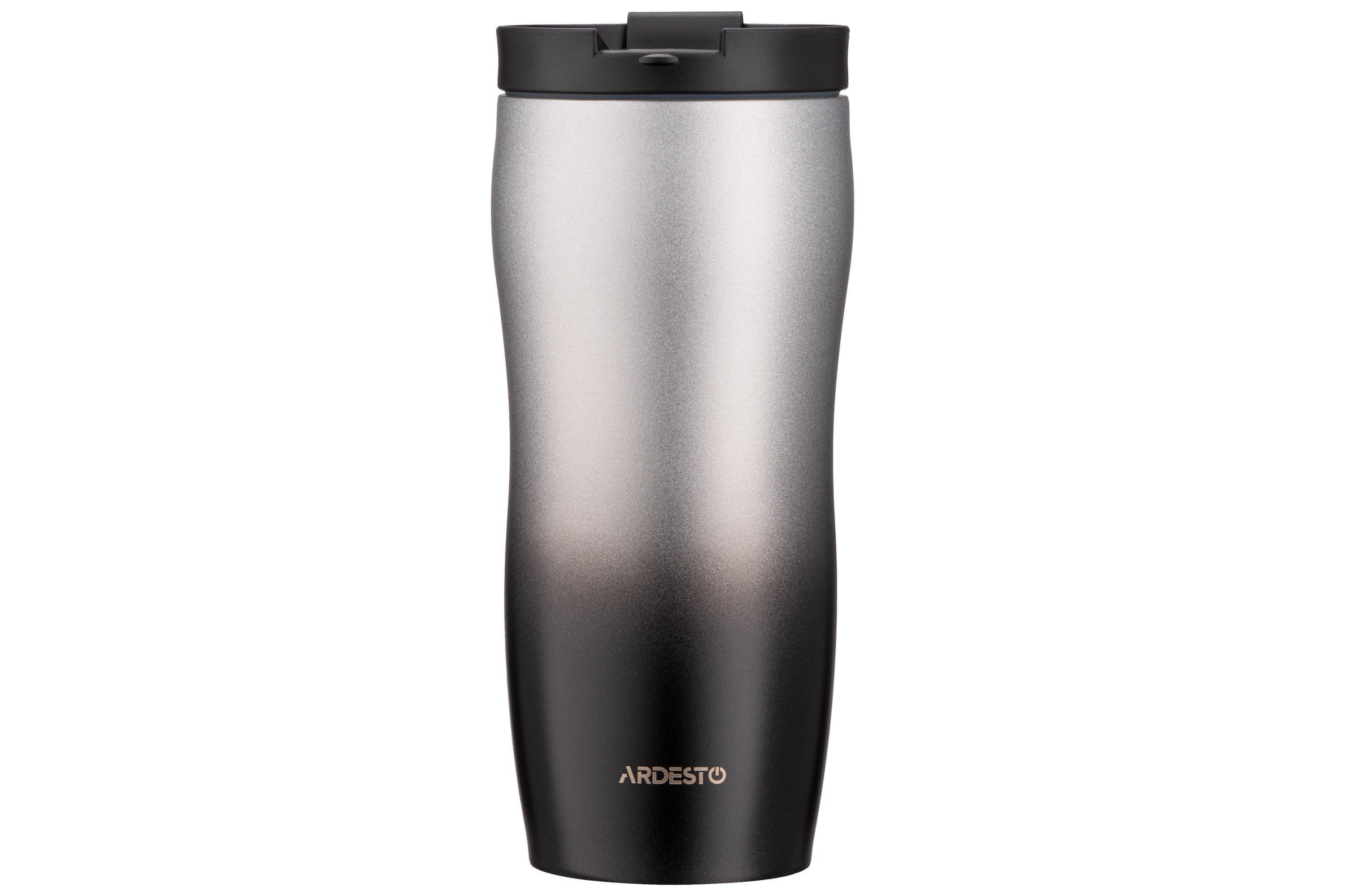 Термокухоль Ardesto Metallic 450 мл Чорний (AR2645BM) Термокухоль Ardesto Metallic 450 мл Чорний (AR2645BM)