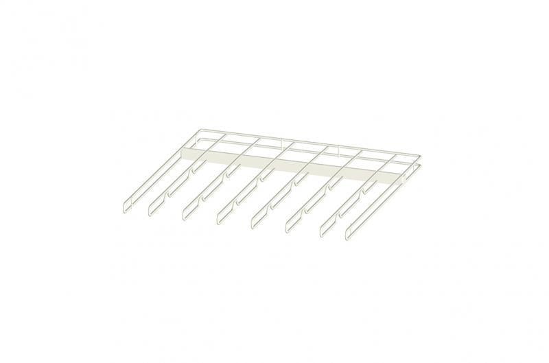 Вешалка для брюк Rejs Variant Multi без направляющих 800х480 мм Белый матовый (WE29.0647.01.331)