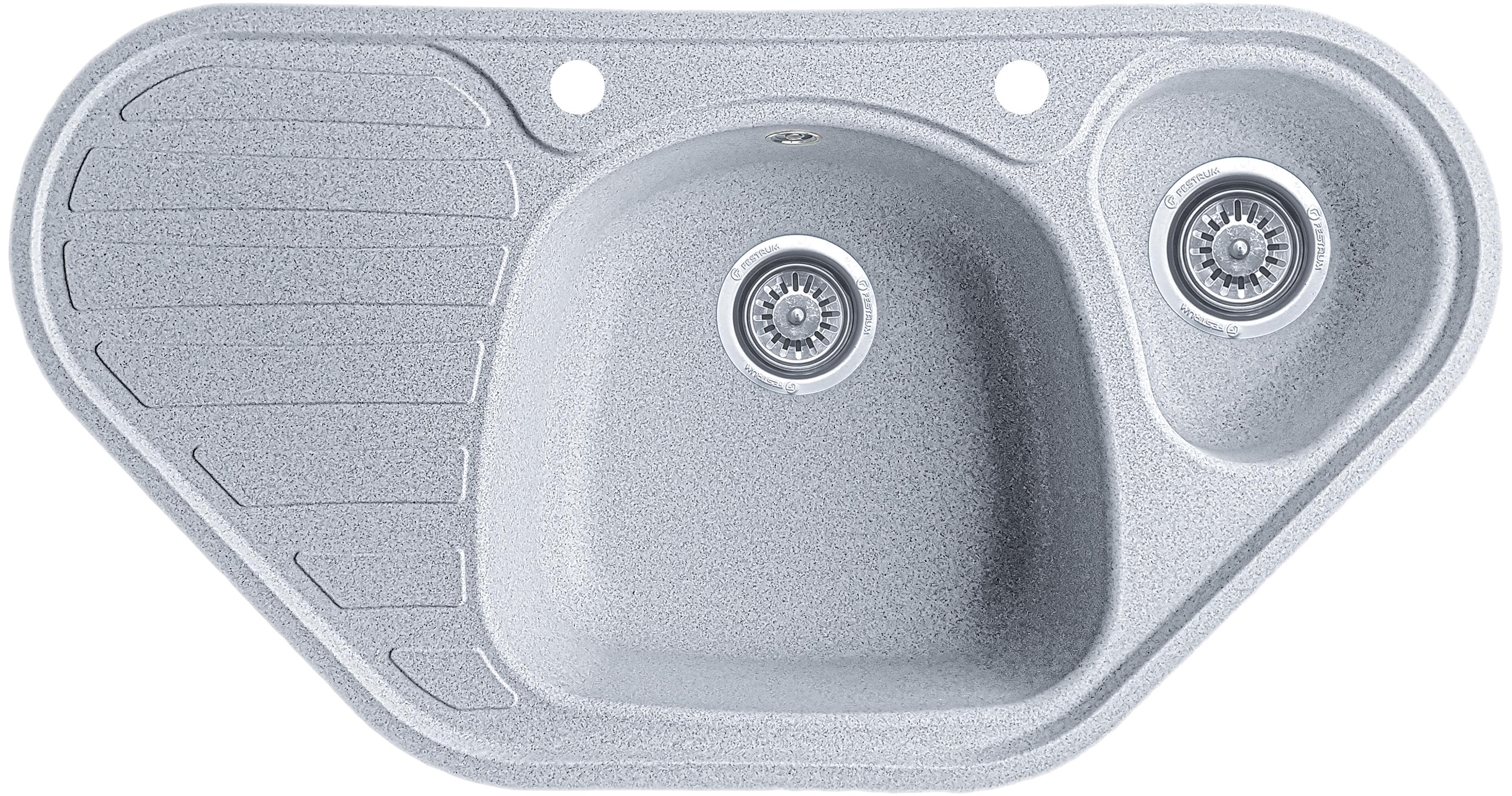 Мойка кухонная EcoLine EL20D 950x500 мм Серый Мойка кухонная EcoLine EL20D 950x500 мм Серый