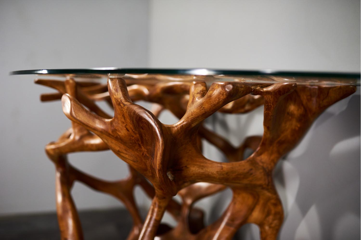 Консоль из дерева тика (D.K.A-3) - фото 2