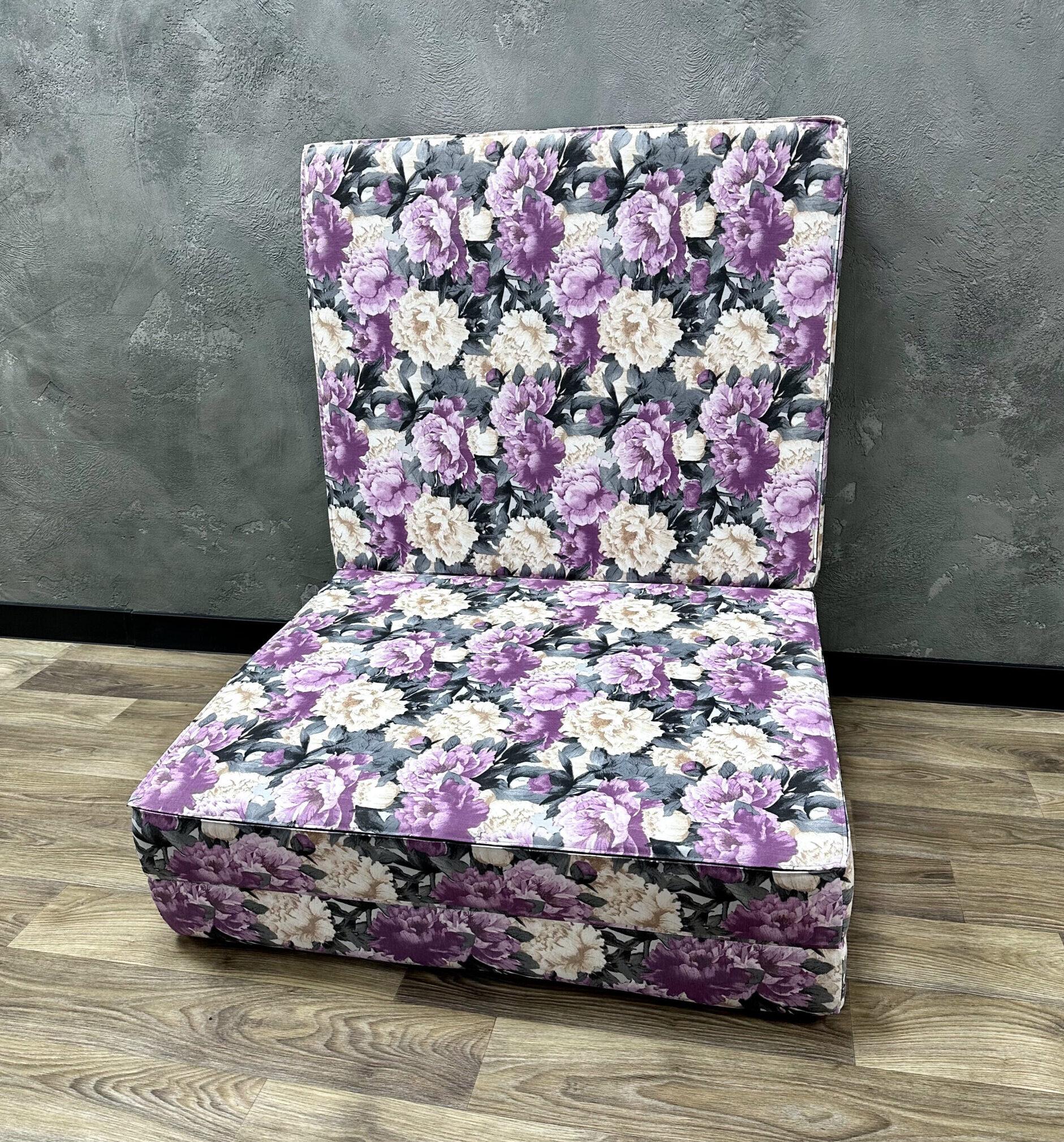 Матрац-трансформер Comfort Home Ashen flowers 200х100х10 см