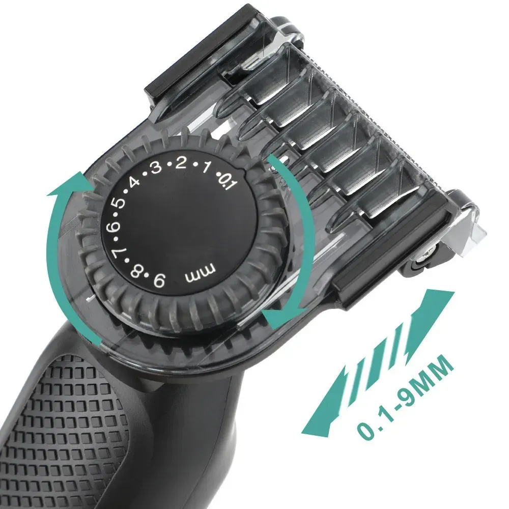 Акумуляторна електробритва тример з насадкою для стрижки, від USB, VGR V-360L (L) - фото 4 Акумуляторна електробритва тример з насадкою для стрижки, від USB, VGR V-360L (L) - фото 4