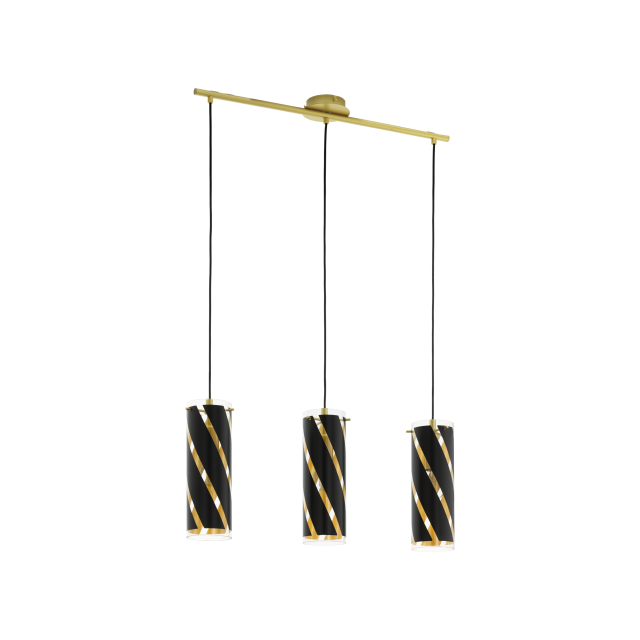 Люстра Eglo Pinto Nero 1 97767