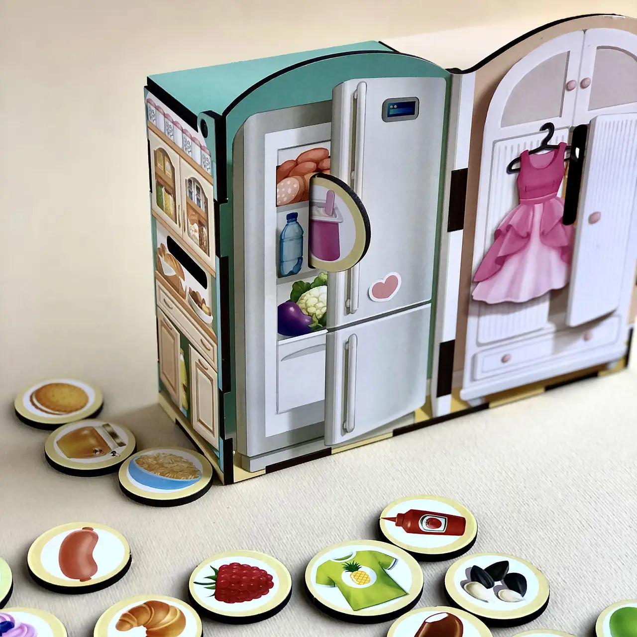 Настільна гра Ubumblebees Їстівне-їстівне Різнокольоровий (SR-113-N-28) - фото 5