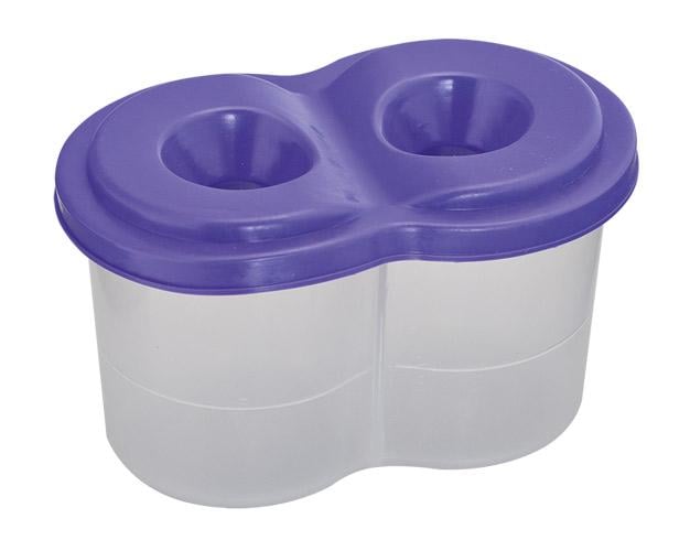 Стакан-непроливайка ZiBi подвійний Фіолетовий (ZB.6901-07) Стакан-непроливайка ZiBi подвійний Фіолетовий (ZB.6901-07)