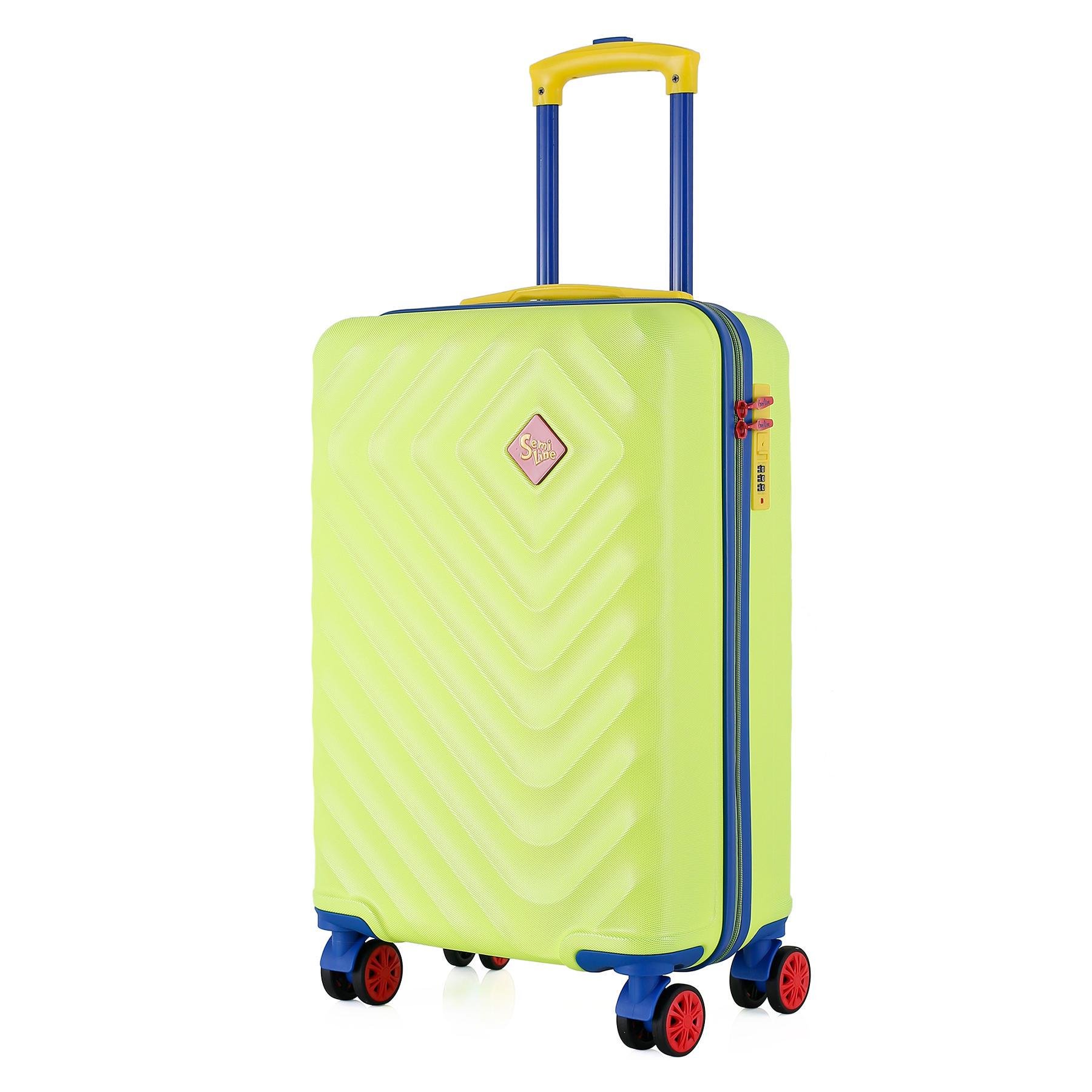 Чемодан SEMI LINE 20" S Lemon (T5803-1) - фото 1