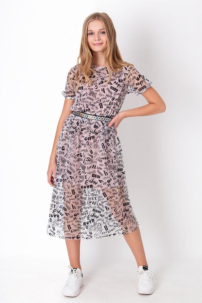 Сукня для дівчинки Mevis 4046-03 146 см Рожевий (104198)