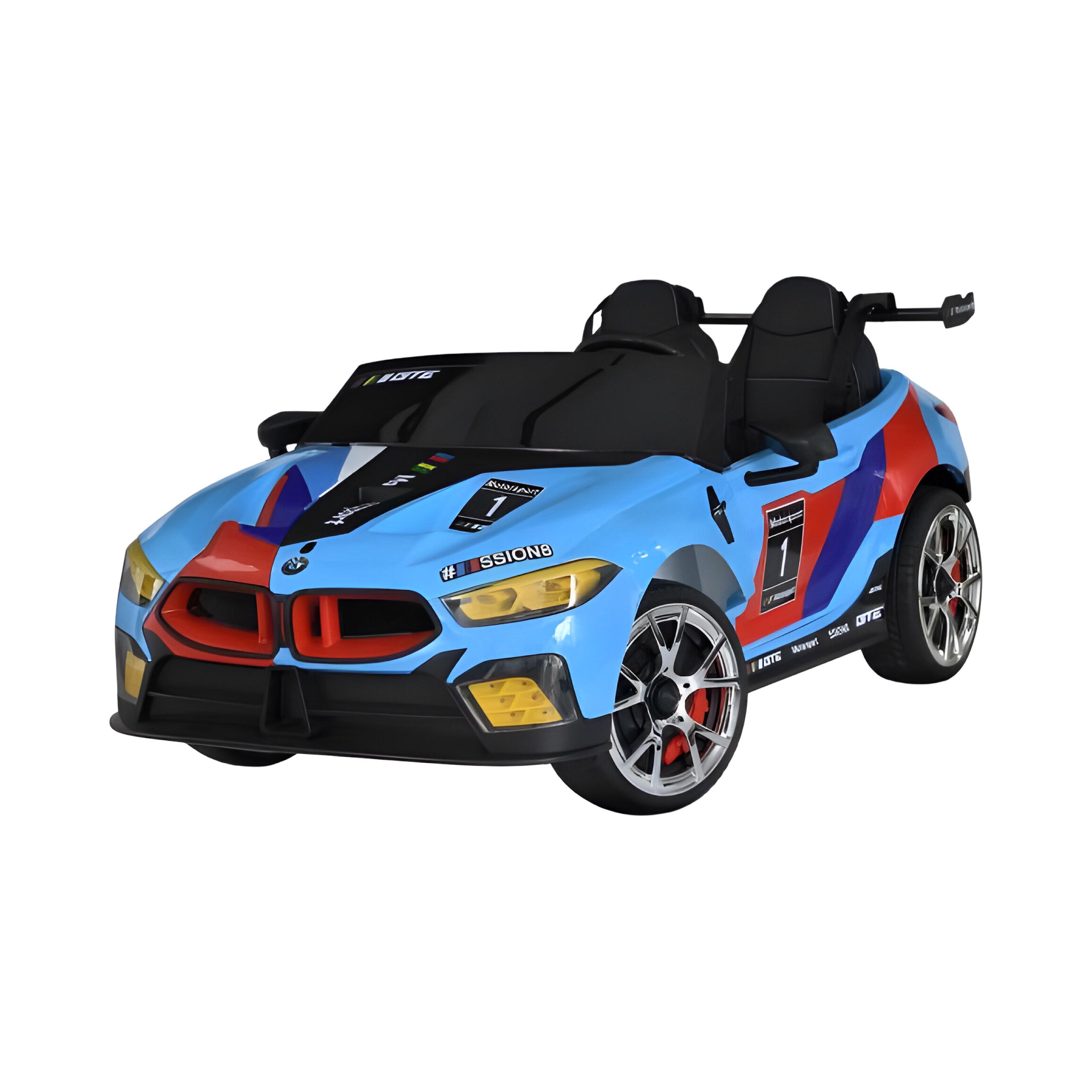 Детский электромобиль спортивный BMW Bambi M 5849EBLRS-4 24V для двоих с пультом управления (27489544)