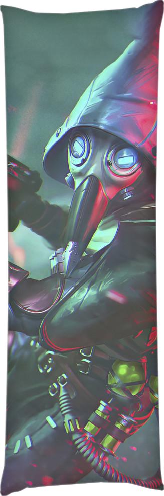 Подушка дакимакура Garena Free Fire 6 60x180 см (14098016)