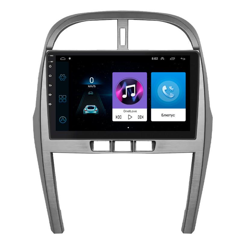 Автомагнитола штатная Lesko для Chery Tiggo 3 I 2014-2020 10" 1/16Gb Wi-Fi GPS Base MOB