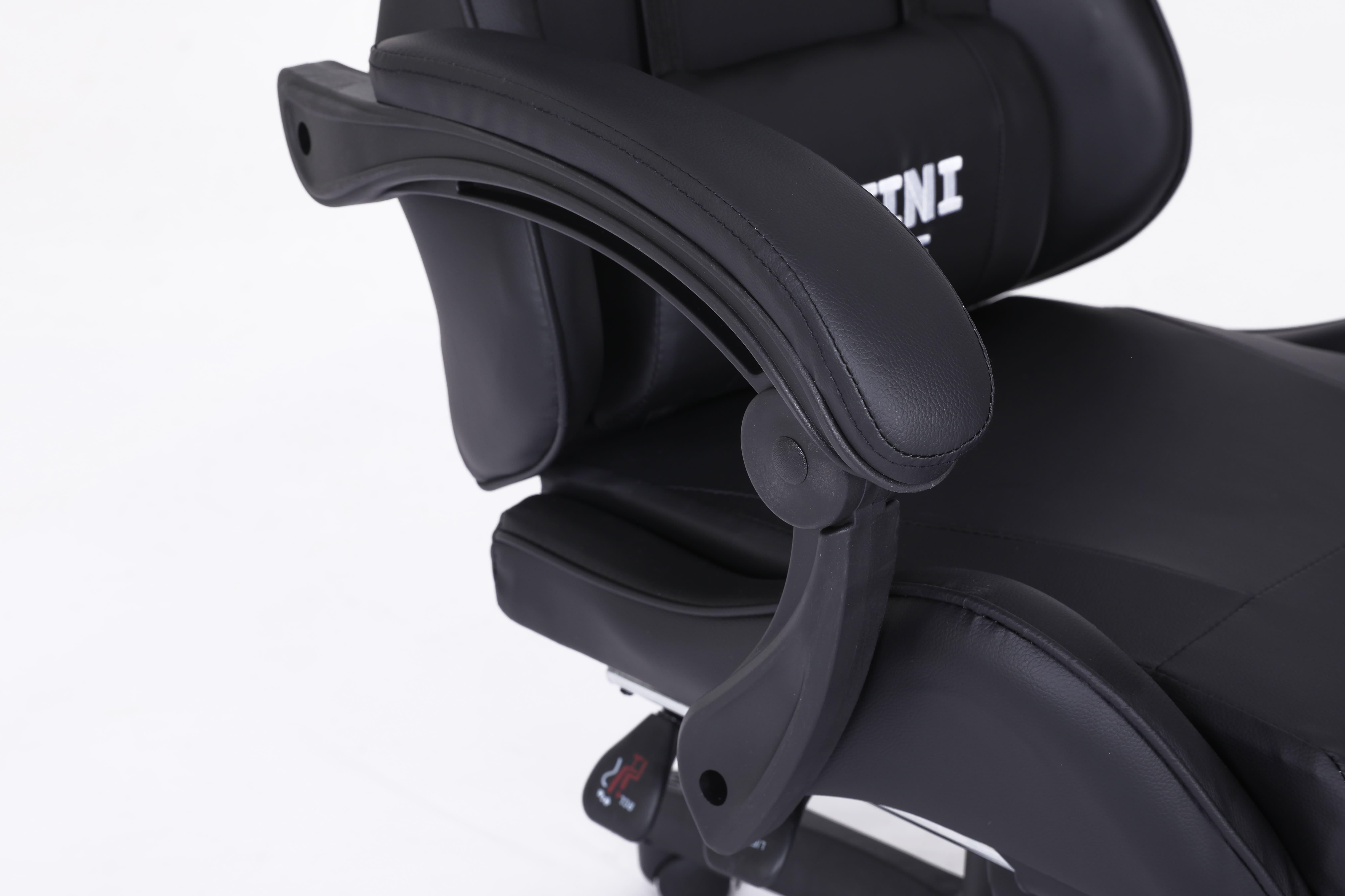 Кресло компьютерное с подставкой для ног Infini Espace Черный (22288278) - фото 9 Кресло компьютерное с подставкой для ног Infini Espace Черный (22288278) - фото 9