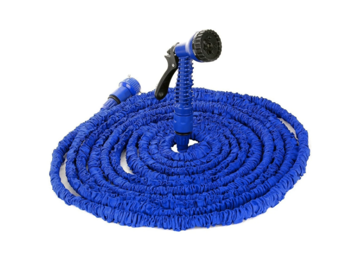 Шланг поливочный Magic Hose 30 м с насадкой Синий (6-14-14294)