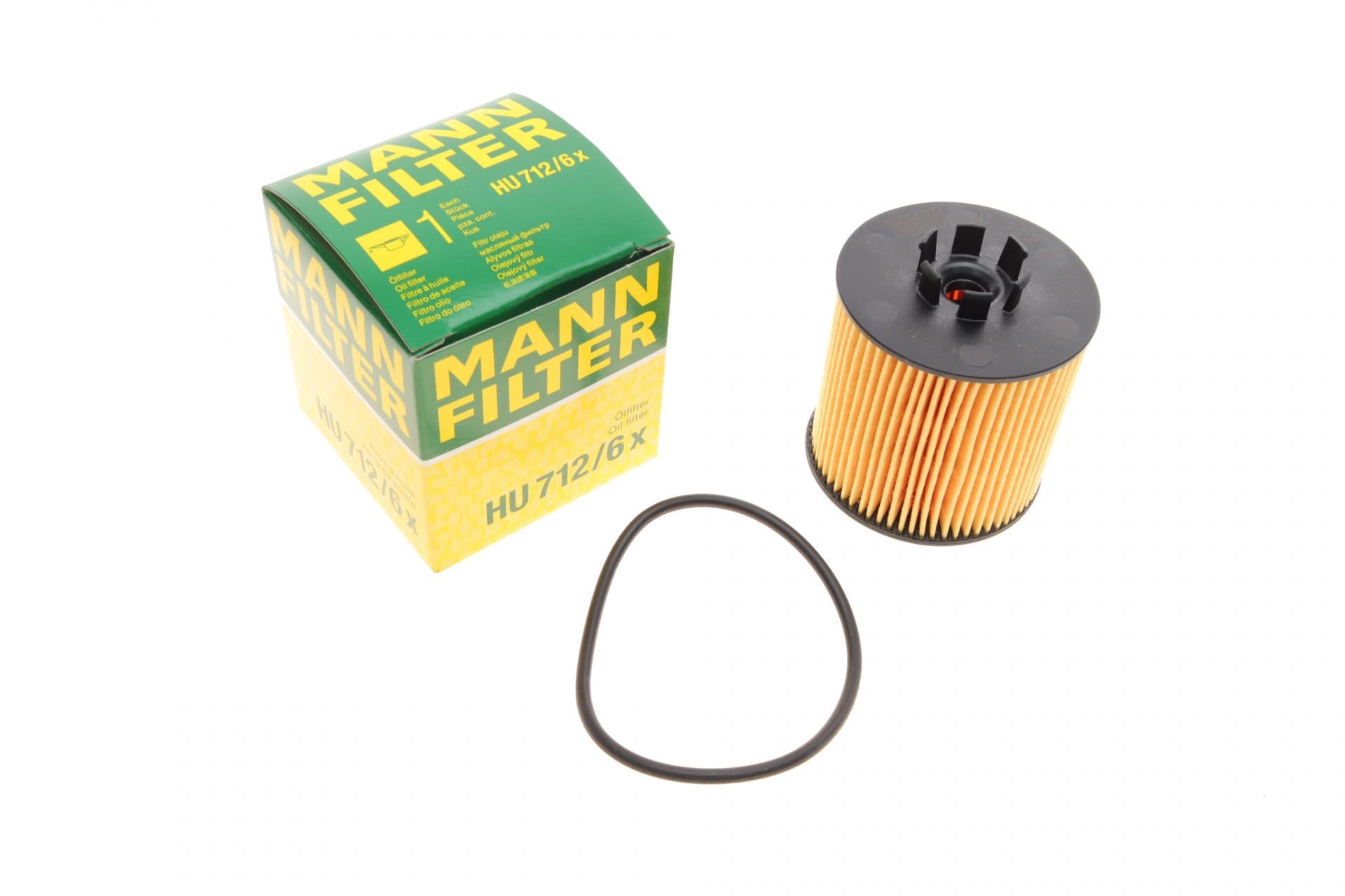 Фильтр масляный Mann-Filter для VW Golf/Passat B6/Skoda (Octavia 1,4/1,6 FSI (HU 712/6 X) Фильтр масляный Mann-Filter для VW Golf/Passat B6/Skoda (Octavia 1,4/1,6 FSI (HU 712/6 X)