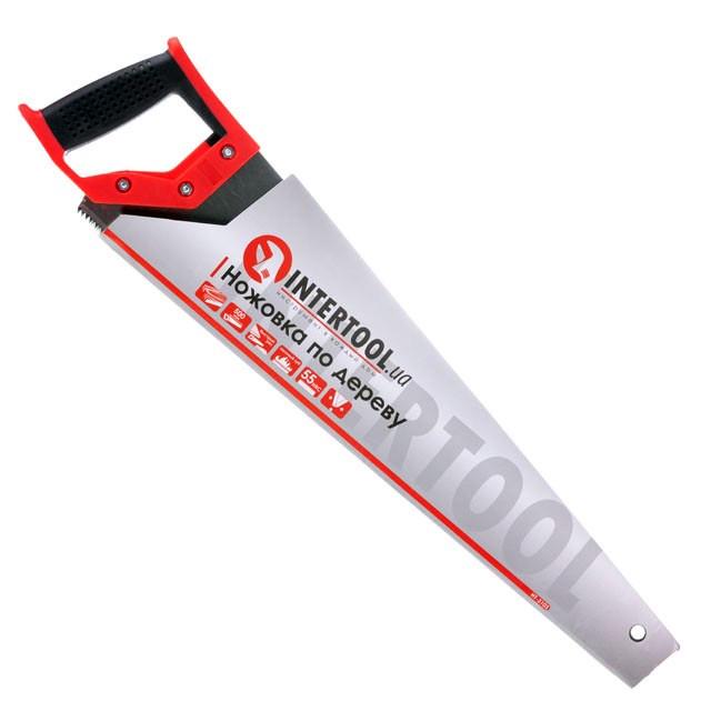 Ножовка для дерева Intertool 500 мм 7 TPI (HT-3103) - фото 2