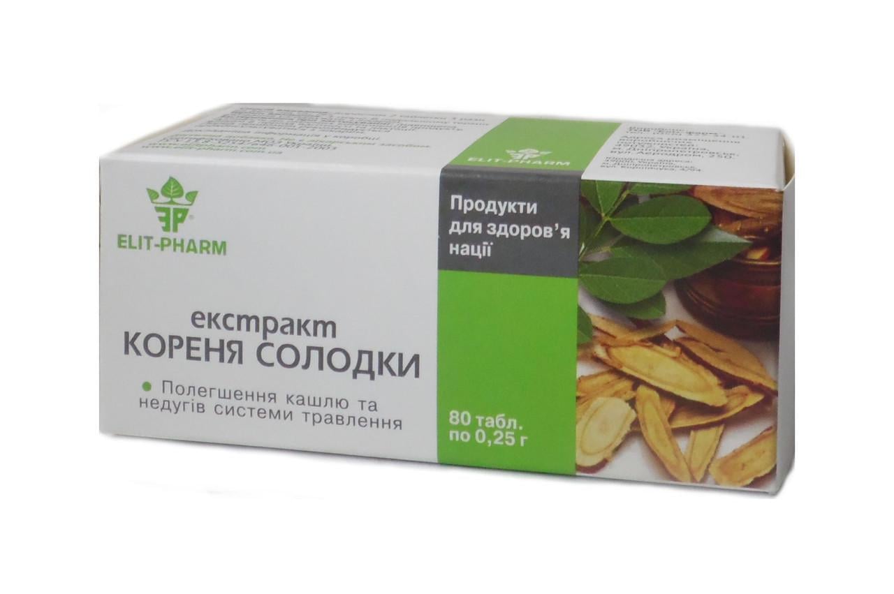 Экстракт корня солодки Элит-Фарм 80 табл. (1004683554)