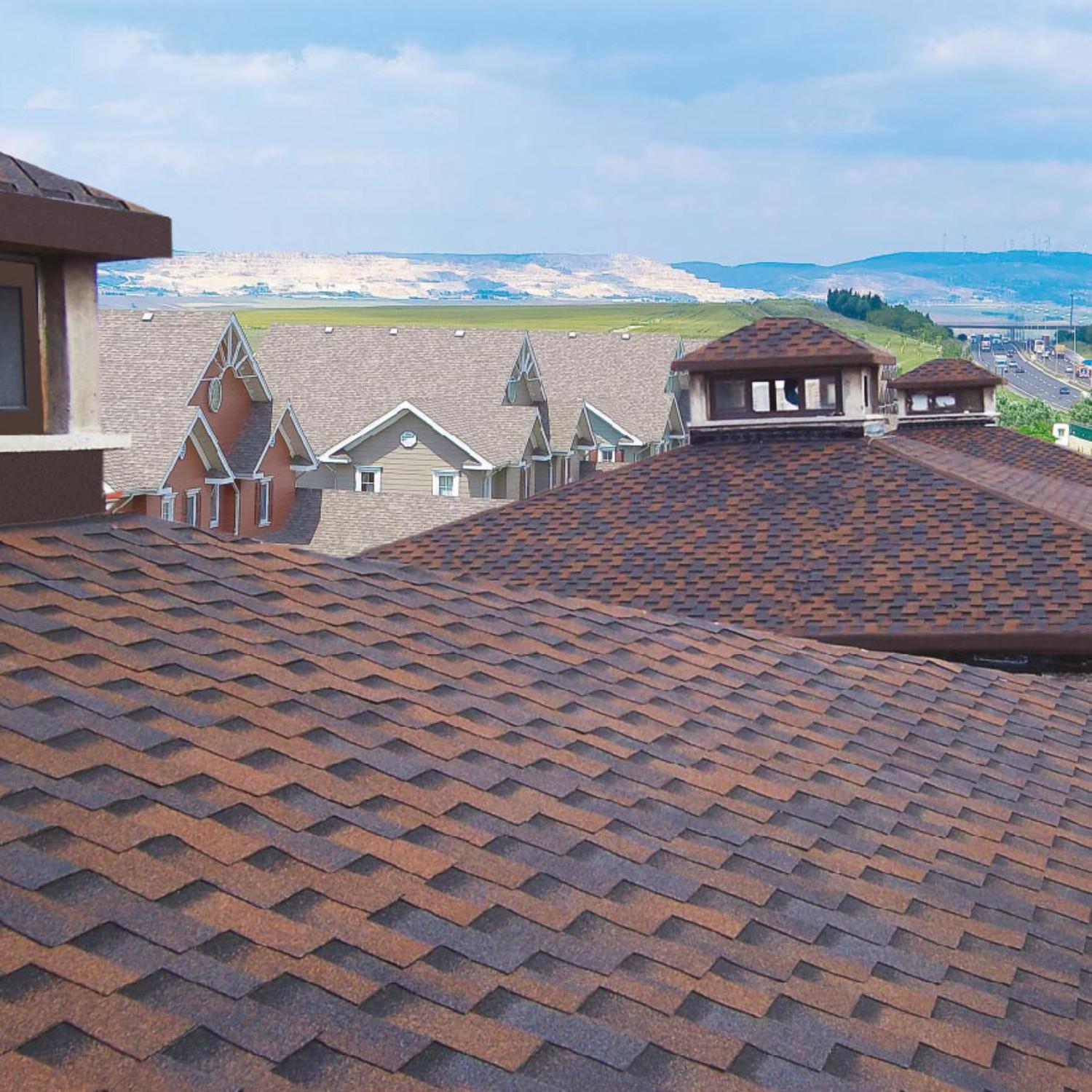 Бітумна черепиця BTM Shingle Dragon Мідний/Кавовий (68268914) - фото 2 Бітумна черепиця BTM Shingle Dragon Мідний/Кавовий (68268914) - фото 2