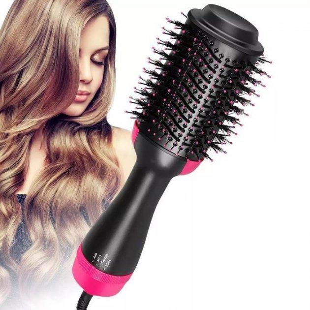 Фен-щітка One Step Hair Dryer and Styler для сушіння і укладання волосся 3в1 (13927121) - фото 4