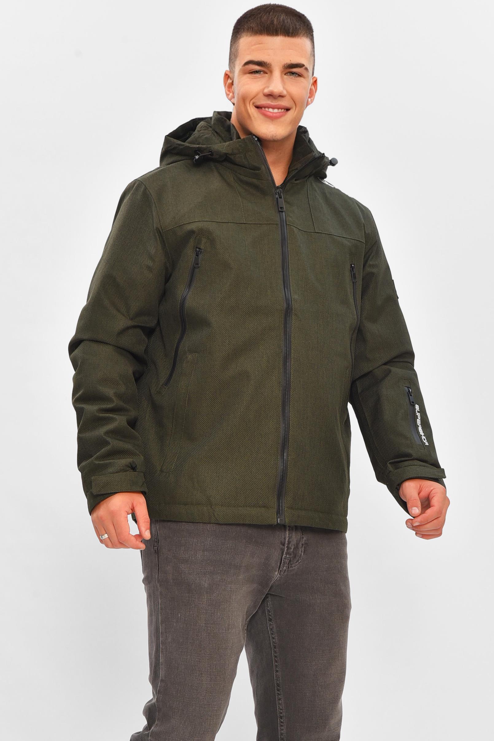 Куртка чоловіча демісезонна M Хакі (205663) - фото 2