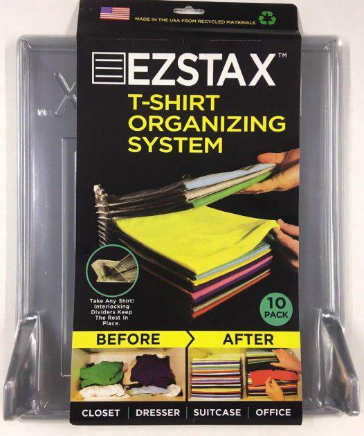 Система хранения одежды EZSTAX T-shirt organizing system 10 шт. (AR003777)